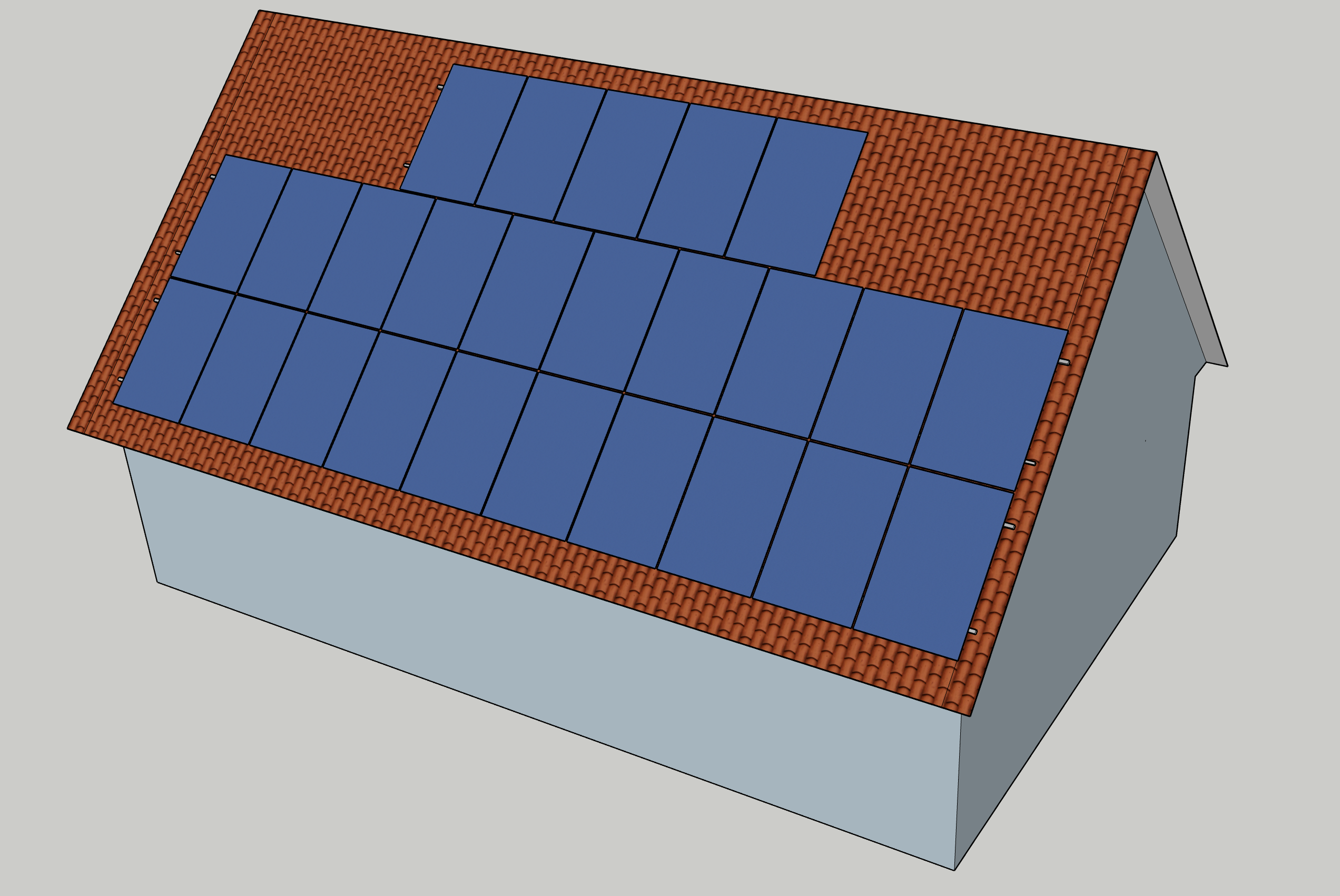 10kWp Anlage mit Montagematerial